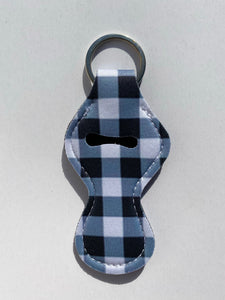 Chapstick holder keychain